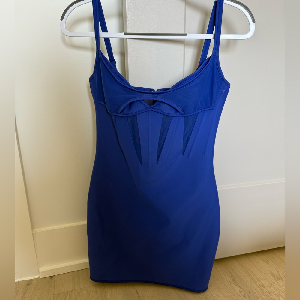 Blue Sleeveless Dress